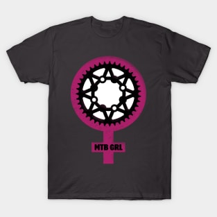 Bike Chainring MTB GIRL T-Shirt